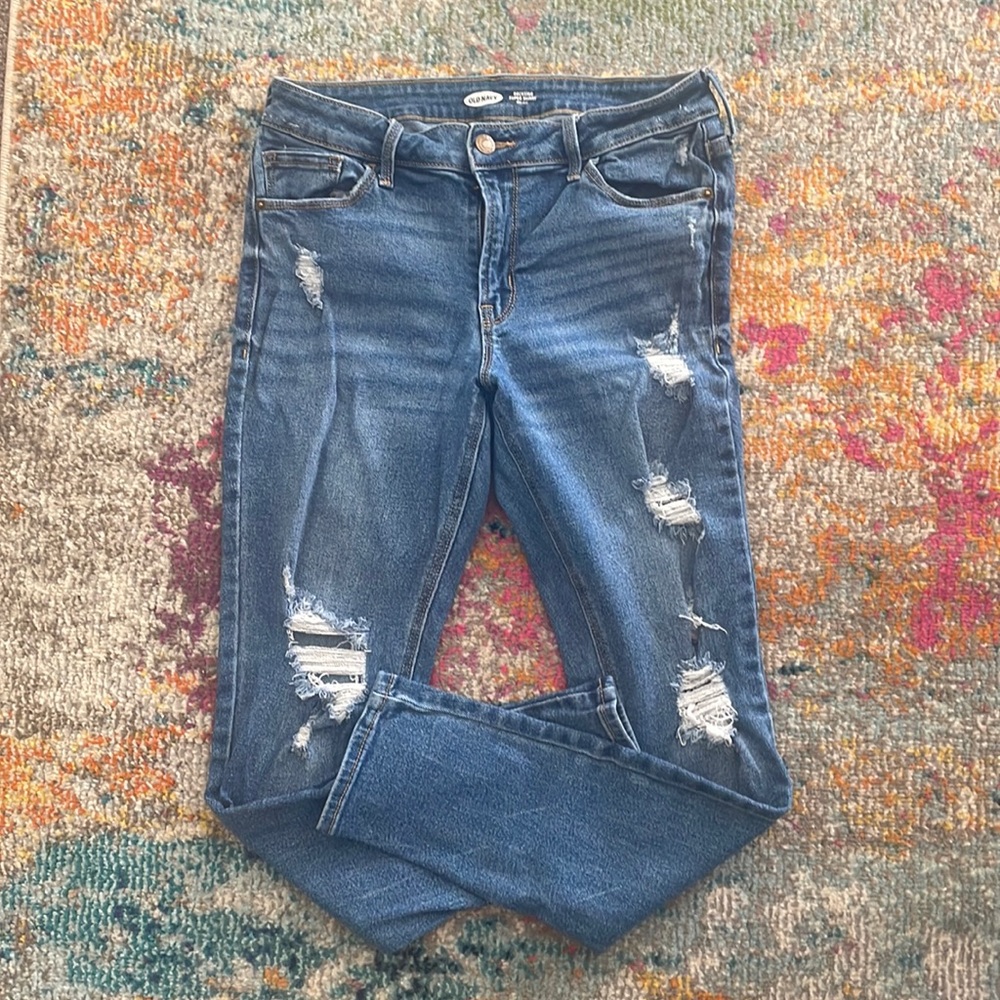 Old Navy Rockstar Super Skinny Mid-Rise